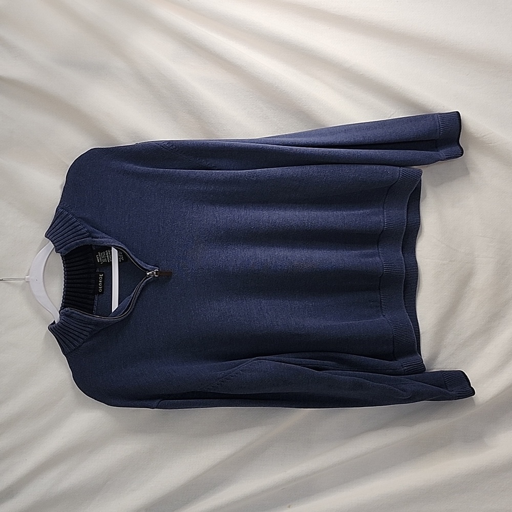 EUC Men's George Quarter Zip Sweater